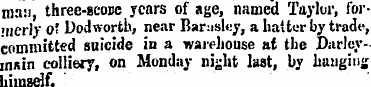 man, threc-gcoue years of age, named Tay...