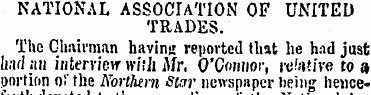 NATIONAL ASSOCIATION OF UNITED TRADES. T...