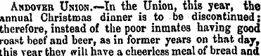 Awdover UsiON.—In the Union, this year, ...