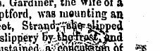 . Gardiner, the wife ofa tford, was moun...