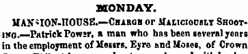 "MONDAY. MANSION-HOUSE.—Charoh or MAtici...
