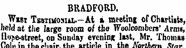 BRADFORD. Wmt TB8TiMosiAX.-At a meeting ...