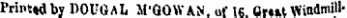 Print* *, by DOUG Ali M'GOWAN. of 16. Grsat Windmill-