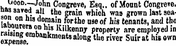 . ^ooo.-.Joh.n Congreve, Esq.. of Mount ...