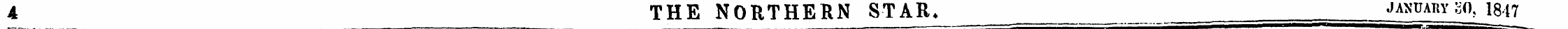A THE NORTHERN STAR* January so ? 1847