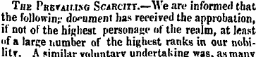The Prevailing ScARCiTr.—We are informed...