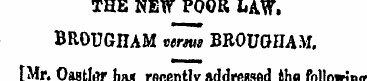 THE KETf POOR LAWBROUGHAM wZs BROUGHAM. ...