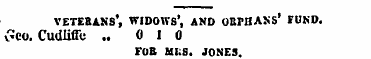 VETEBASS" , WIDOWS', AND OBPHASS' FUND. ...