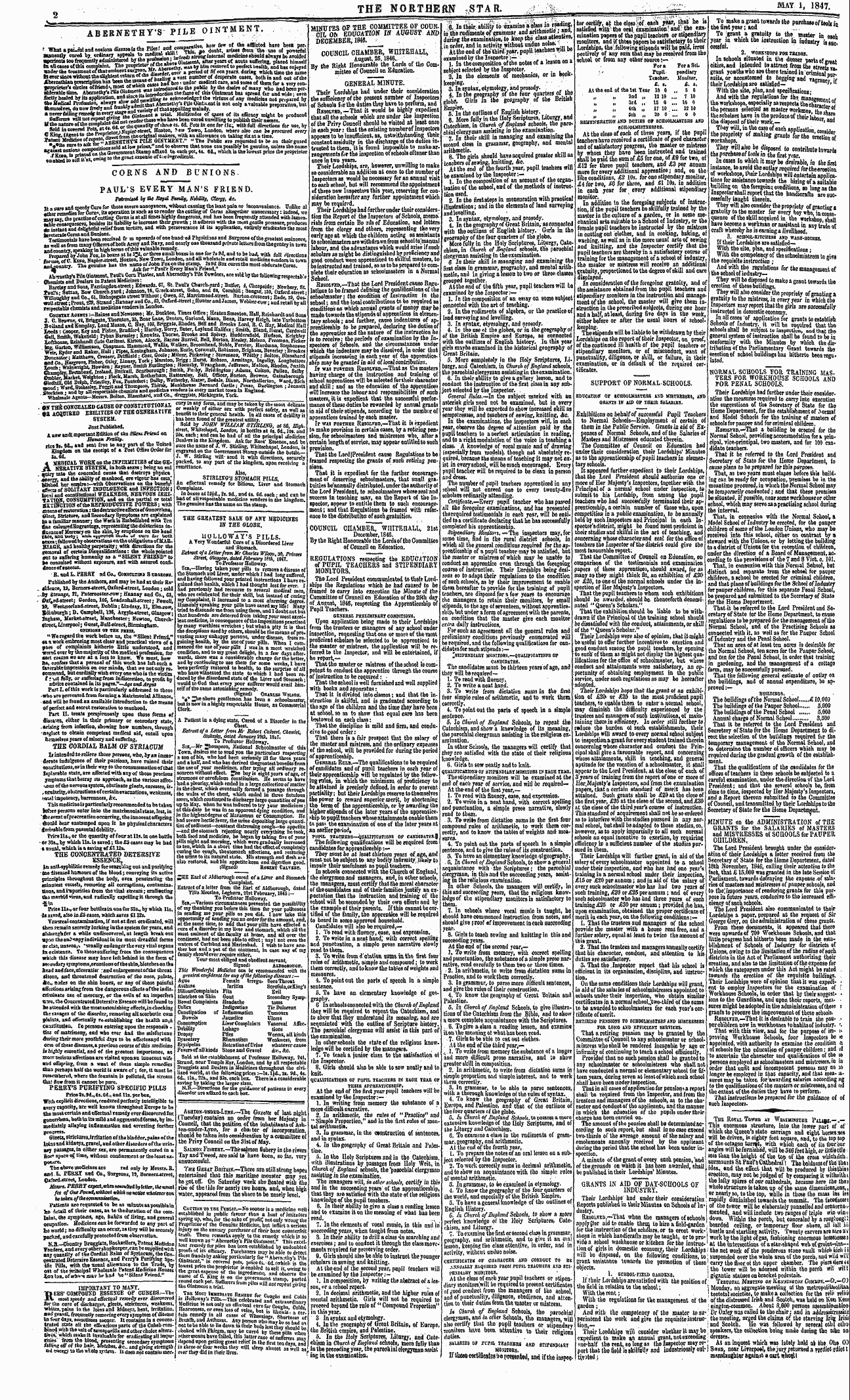 Northern Star (1837-1852): jS F Y, 3rd edition - Council Chambea, Whiteiiall, 21st Decemb...