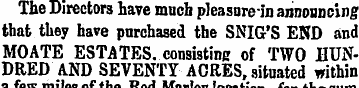 The Directors have much pleasure-in anno...