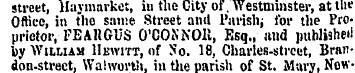 street, Haymarket, m the Uity ot . Westm...
