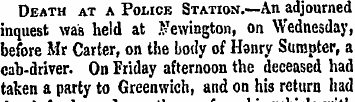 Death at a Police Station.—An adjourned ...