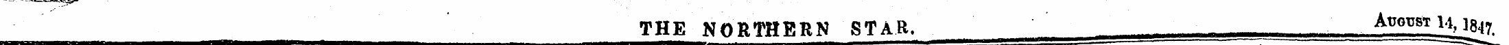 ' THE NORTHERN STAR. AtJousT U^,