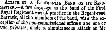 Attack bt a Regimental Basb on us Band-M...