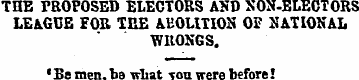 THE PROPOSED ELECTORS ASD SON-ELECTORS L...