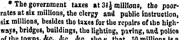 * The government taxes at Zl\ millions, ...