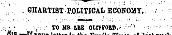 .CHARTIST POLITICAL ECONOMY. ¦ -.-¦! ; ,...