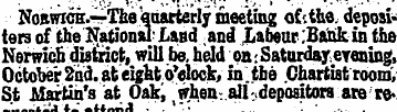 NoawiCH. --The Quarterly meeting of (the...