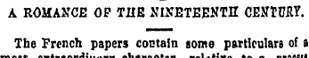 A ROMAKCJ5 OP TUB NINETEENTH CENTOY. The...