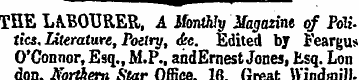 THE LABOURER, A Monthly Magazine of PolU...