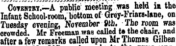 Coventry.—A public meeting was held » th...