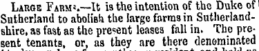Large Fakm *.—It is the intention of the...