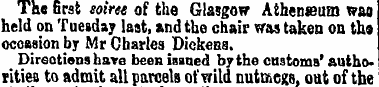 The first soiree of the Glasgow Afchenie...