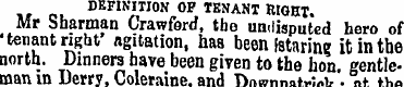 DEF1NITI0N 0F TENANT Right. Mr Sharman C...