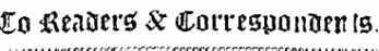 Co tfteaaers & Corresponoetr ts.