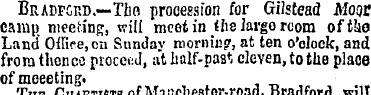 BRADF&nD.—Tho procession for Gfilstead M...