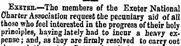 Exeteb.—The members of the Exeter Nation...