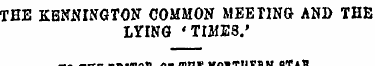 THE KBMINGTON COMMON MEETING AND THE LYI...