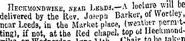 Heckmondwike, keak Lkh.d3. -A leciuvci w...