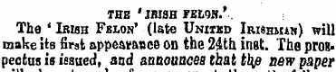THB ' JBISH *r__9H.'. The ' Irish Fbxon'...