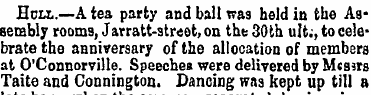 Hrj-_.—A tea party and ball was held in ...