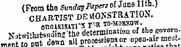 (From the Sunday Papers of June llth.) C...