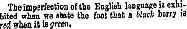 TheimpBrfectionofthe English language * ...