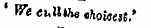 ' We eullihe thovsesl,'
