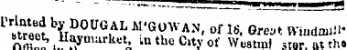l' ' l ..S. V° UG i AL *M'GyWAN ' of 16, Great Windmill' r1 t m 8 5. 1Imark,:t ' m the City of We_tm * ster. at tho