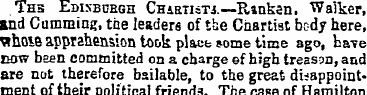 Ths Edinburgh Chartist..— Rankan. Walker...