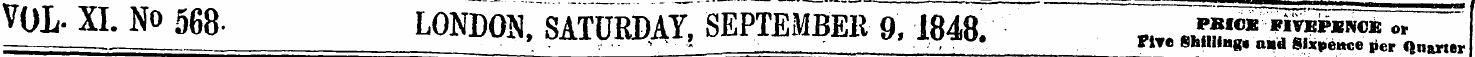 VOL- XL No 568- LONDON, SATURDAY, SEPTEM...