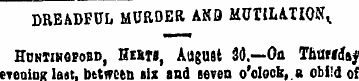 DREADFUL MURDER AND MUTILATION ^ HoNTina...