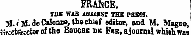 FRANCE. TBS WAR ISAIitSr THS PBSfS. Ul.i...
