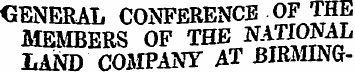 •GENERAL CONFERENCE OF THE MEMBERS OF TH...