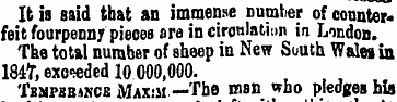 It is said that an immense number of cou...