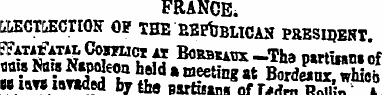 FRANCE. MiCTUJCnON OP THE BBPTJBLICAN PS...