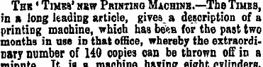 Thk ' Turn" new Pmsting Machihb.—The Tim...