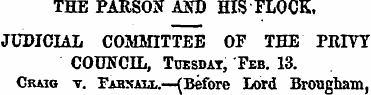 THE PARSON ANT) HIS FLOCK, JUDICIAL COMM...