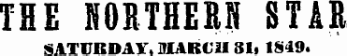THE NORTHERN STAB SATURDAY, MARCH 31, 1S49.
