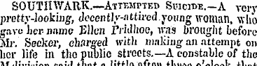 SOUTHWARK.—Attempted Si*icit>e. -A very ...